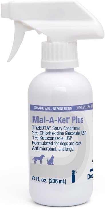 Mal-A-Ket Plus TrizEDTA Spray Conditioner for Dogs and Cats, 8 oz