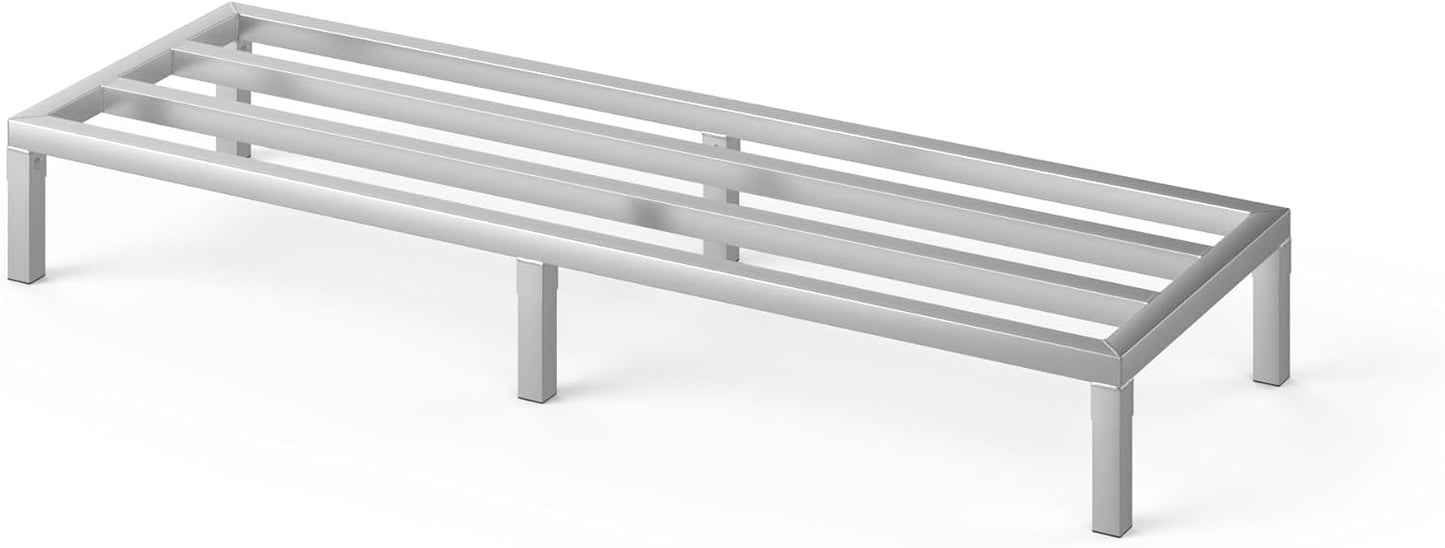 20 in X 60 in. Aquarium Stand | Industrial Style Aluminum Fish Tank Base with Open Frame Design