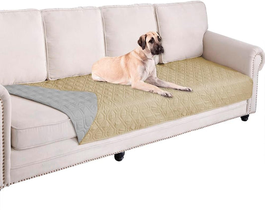 Ameritex Waterproof Dog Bed Cover Pet Blanket for Furniture Bed Couch Sofa Reversible