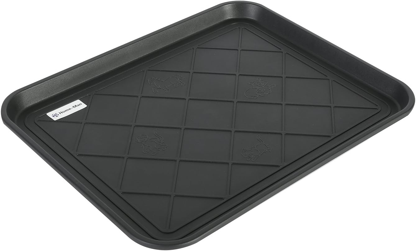 Multi-Purpose Boot Tray Mat,Dog Bowl Tray,Waterproof for Indoor and Outdoor Floor Protection