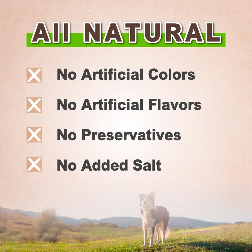 AFreschi Turkey Tendons for Dogs, USA-Sourced, Healthy Dog Treats, Rawhide-Free Puppy Chews, Long Lasting, All Natural, Hypoallergenic Dog Treats, Classic Series, Flaked, 3.5 oz Pack