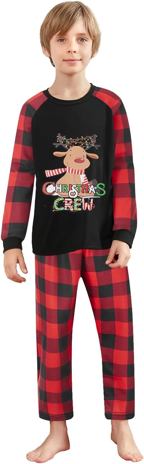 Matching Family Christmas Pajamas Set - Xmas Sleepwear PJs