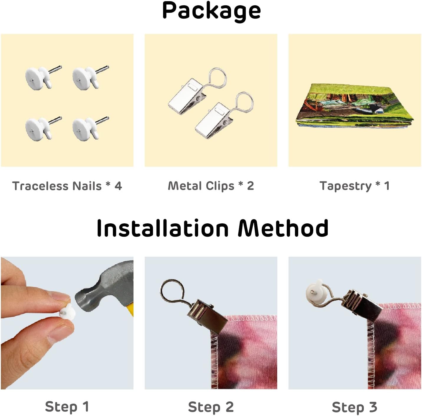 Loccor Underwater World Tapestry Blue Ocean Wall Hanging Under the Sea Coral Reef Wall Tapestry 236x118 Inches Tropical Fish Tank Undersea Tapestries Marine Wall Art for Bedroom Living Room Dorm Decor