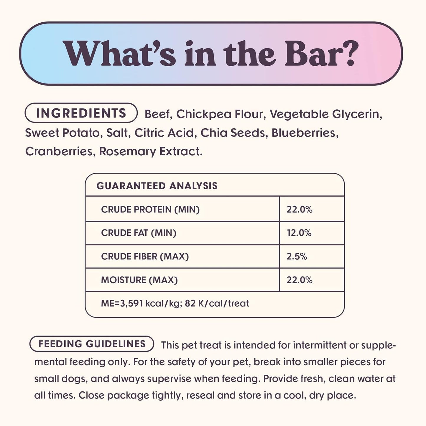 Bundle x Joy Leash & Load Dog Treats Beef Jerky Snack Bars, 5 oz Bag, Puppy and Training Treats, Natural Superfood Grain Free Made with Real Beef, Superfoods, Corn, Poultry & Soy Free