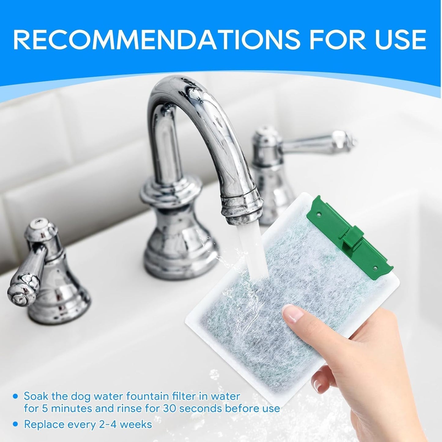 10PCS Medium Filter Cartridges Compatible with Tetra Whisper Bio-Bag Filter Cartridges Medium for Aquariums 10i IQ10 PF10, Fish Tank Filter Cartridges Power Filter Replacement for Tetra Filter