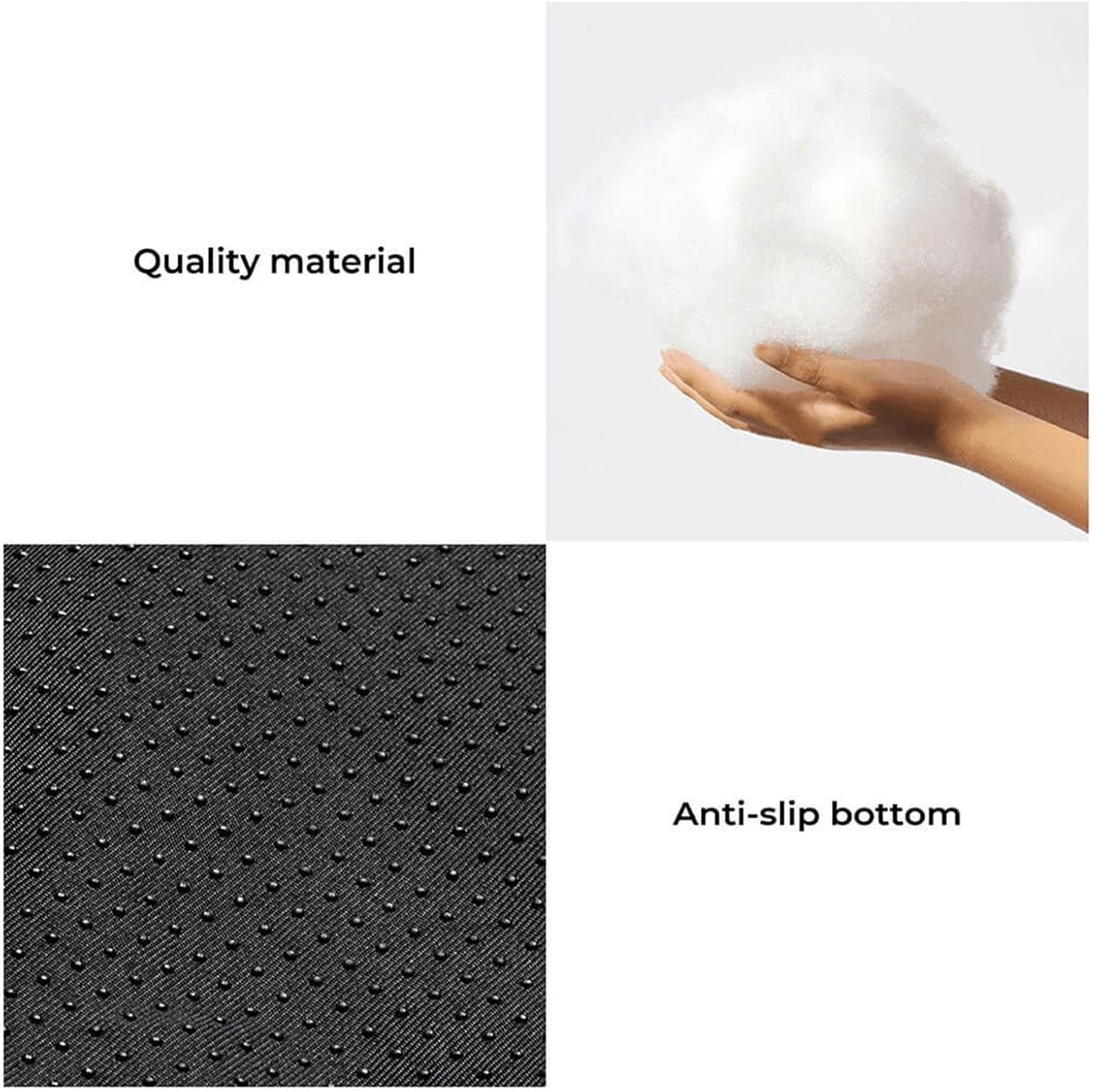 FUNNY FUZZY Pet Fluffy Fuzzy Calming Dog Couch Bed Sofa Protector Washable Pets Mat for Large Medium Small Dogs and Cats (Tie-dye Blue,37.4 × 33.46 × 6.3 in)