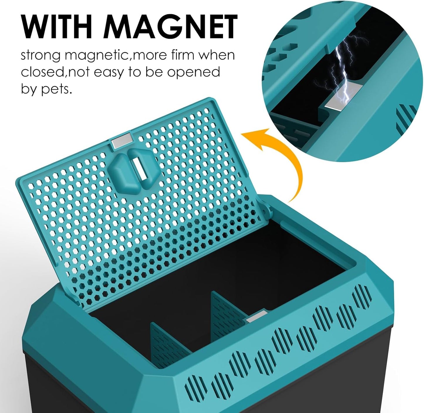 Multi Purpose Insect Habitat for Crickets, Dubia Cockroaches, breadworms, and Silkworms, with Ventilation and Breathability