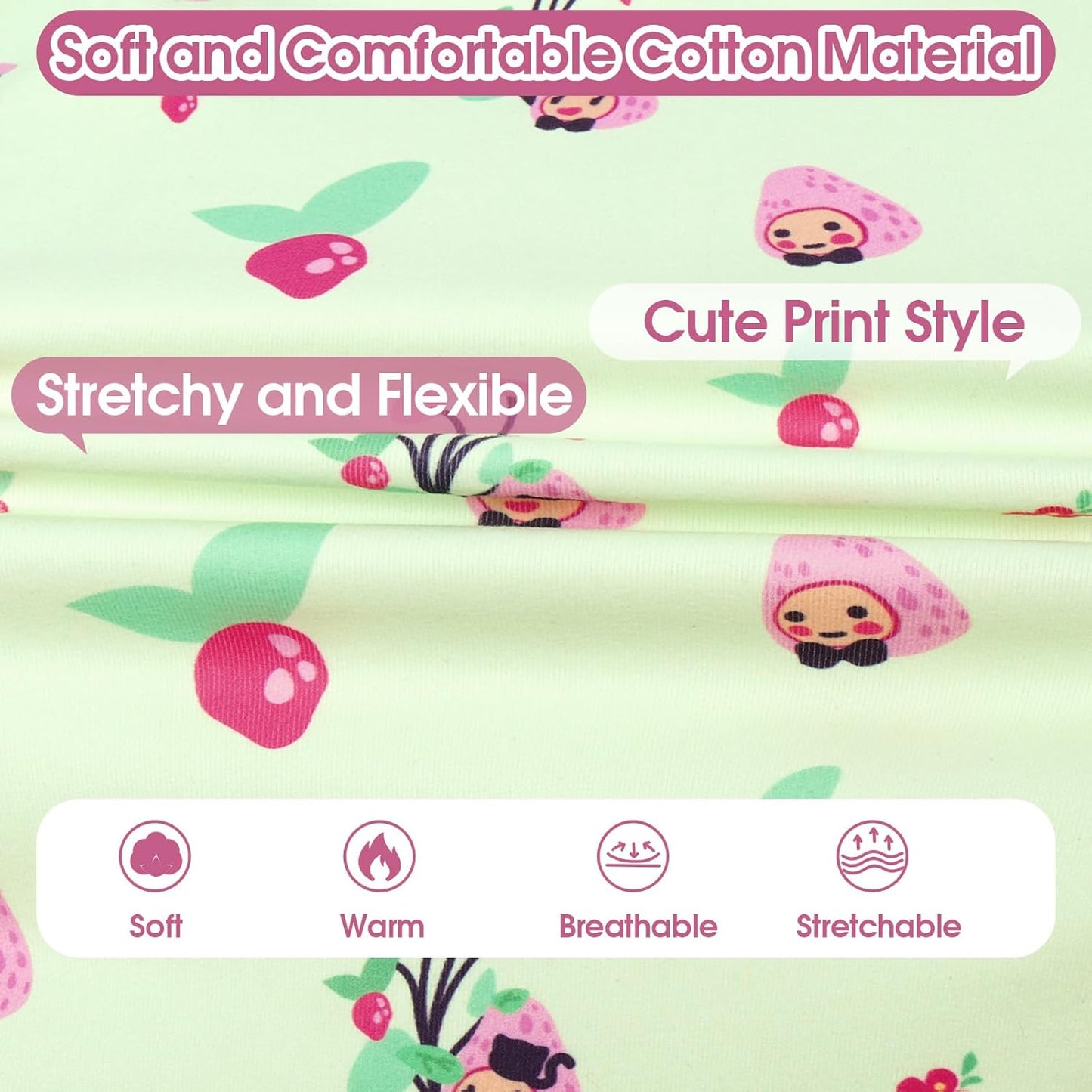 4-Legged Dog Pajamas for Medium & Large Dogs - Soft Cotton Dog Pjs Onesie with 4-Way Stretch, Cozy Breathable Pet Sleepwear for Cold Weather & Indoor Lounging - Green 5XL