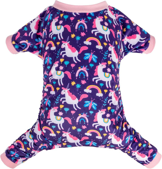 CuteBone Dog Halloween Pajamas Puppy Onesies Small Dogs Soft Pjs Coat Cat Apparel Comfy Pet Christmas Clothes Outfit Doggie Bodysuit P291L