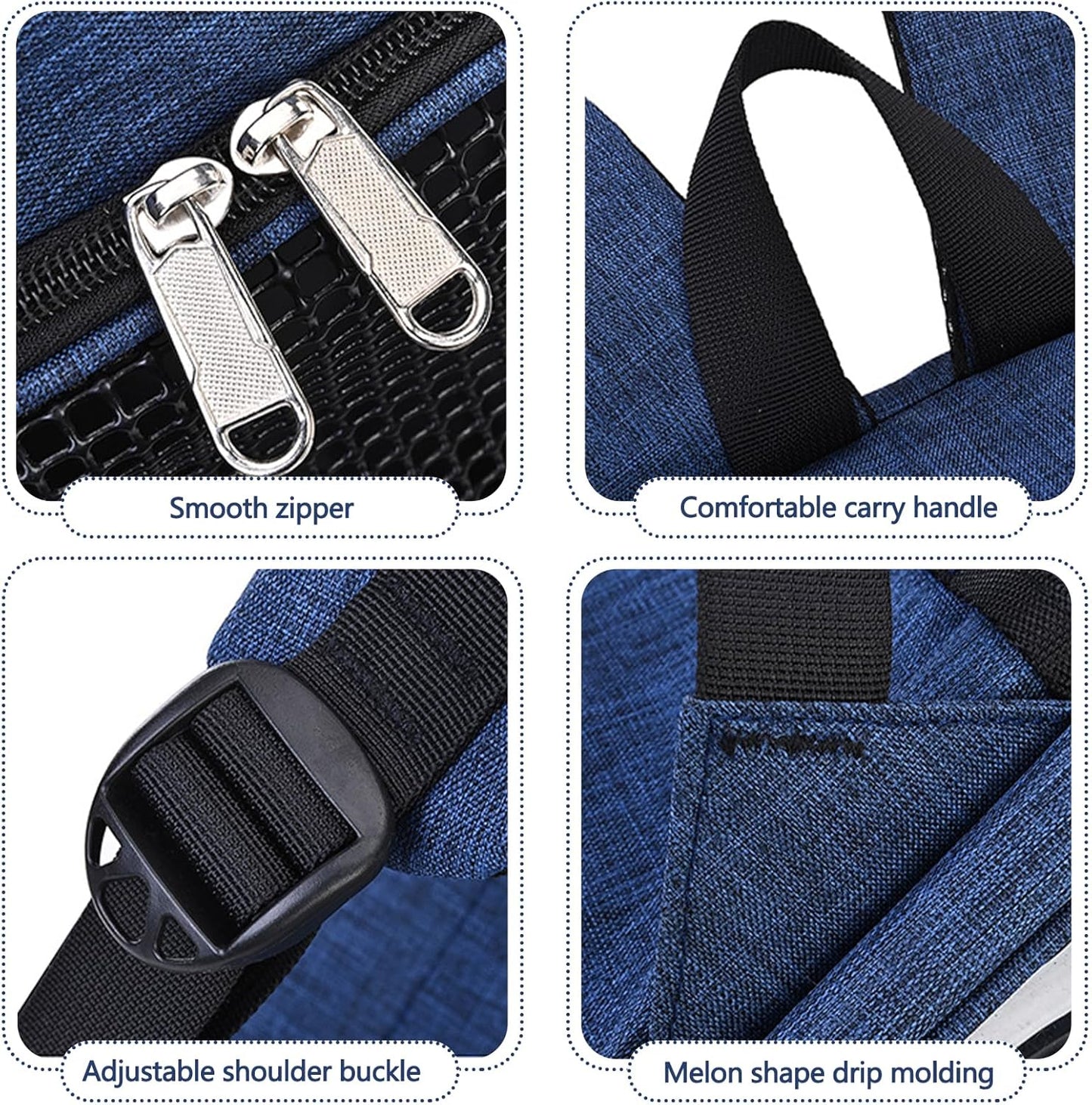 Pet Backpack, Airline Approved Dog Backpack, Cat Bag for Travel Hiking Bike Riding Walking Outdoor, Cat Backpack with Breathable Mesh(Black)