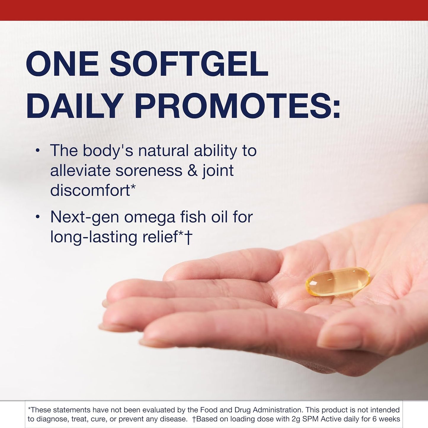 Metagenics SPM Active One Daily Supplement - Next Generation Omega Fish Oil with Pro Resolving Mediators for Joint Soreness & Soothing Relief* - Sustainably Sourced - Gluten-Free - 60 Softgels