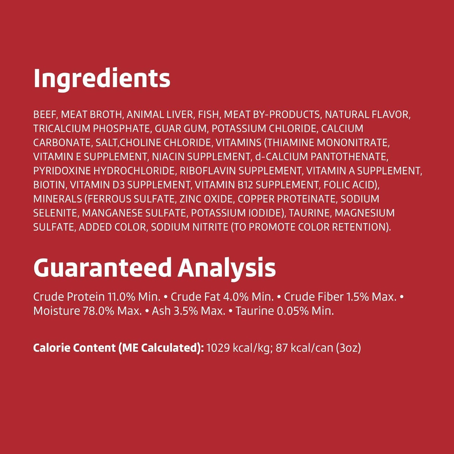 Amazon Brand - Wonder Bound Wet Cat Food, Paté, No Added Grain, 3 oz cans, Pack of 24 (Beef)