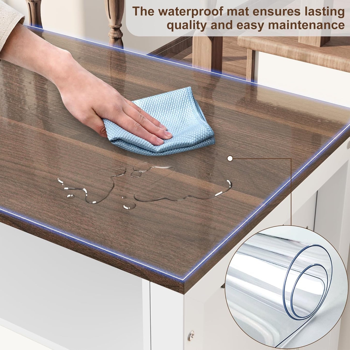 40-49 Gallon Fish Tank Stand with Two Storage Drawers, Heavy Duty Aquarium Stand with Waterproof Mat, Sturdy Metal Frame, 800 LBS Capacity Storage Cabinet, White