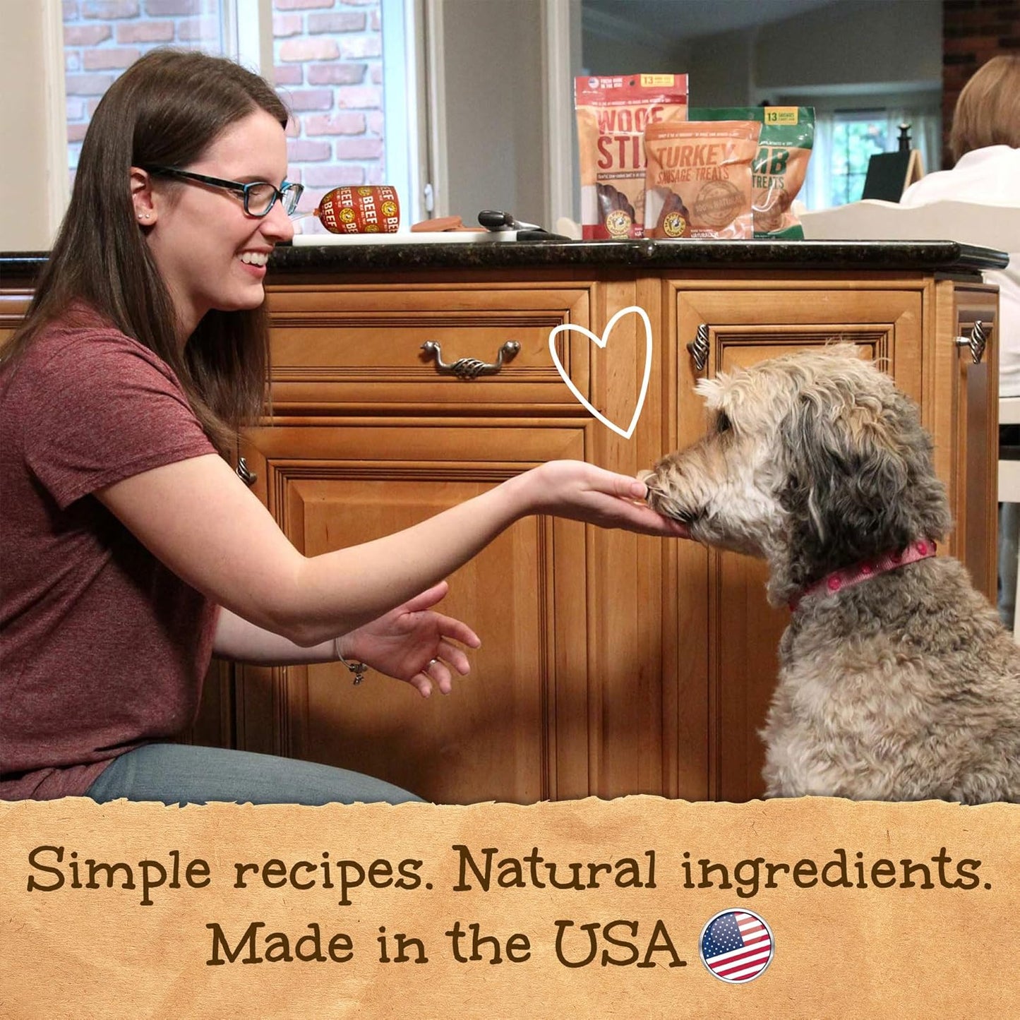 Happy Howie's Soft Meat Roll Treat - Soft Dog Food Rolls, Natural Ingredients, for All Dogs, Made in USA - Beef, Lamb, Turkey, 7 Oz (Pack of 3)