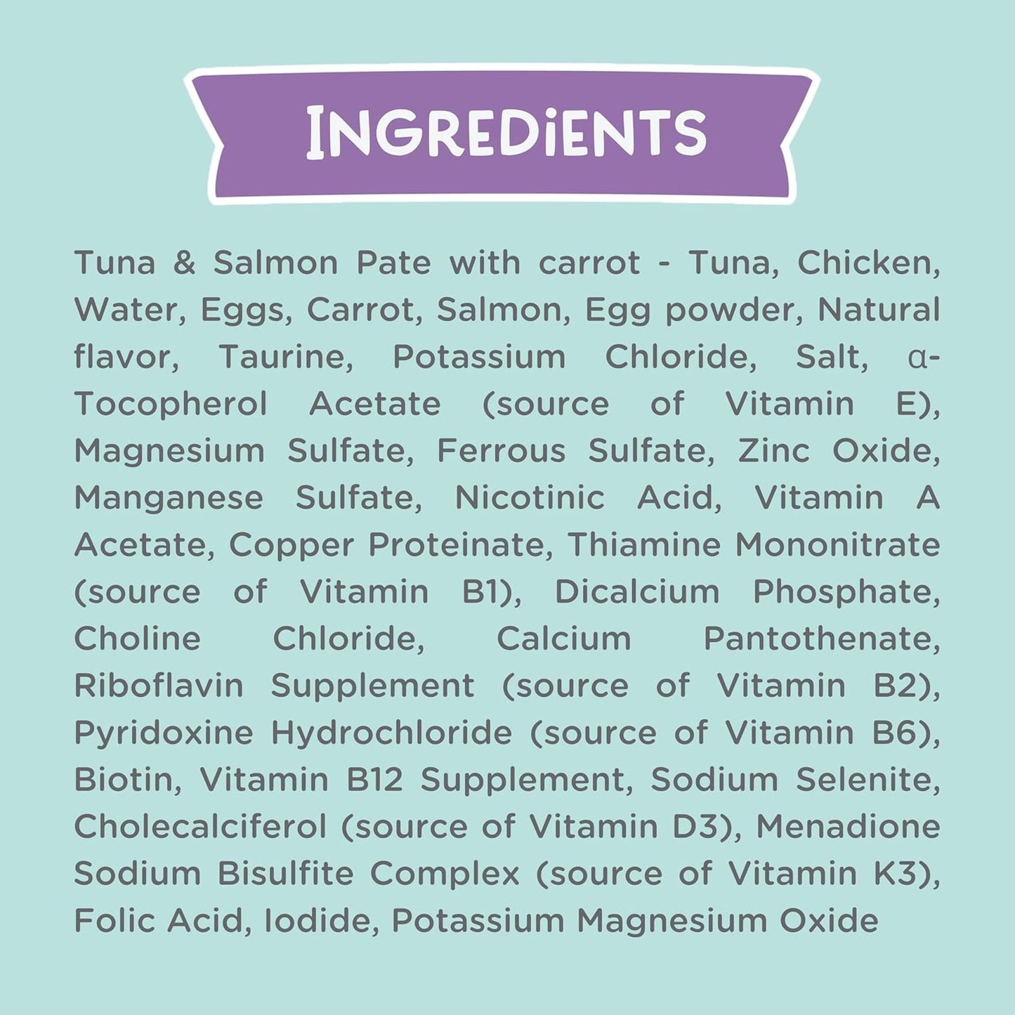 LOVE, NALA - Natural Adult Cat Wet Food - Pate Tuna, Carrot, & Salmon Recipe - Grain Free, Non-GMO, Digestive Fiber Blend, Minerals, Vitamins - 12 Pack 2.4 lbs.