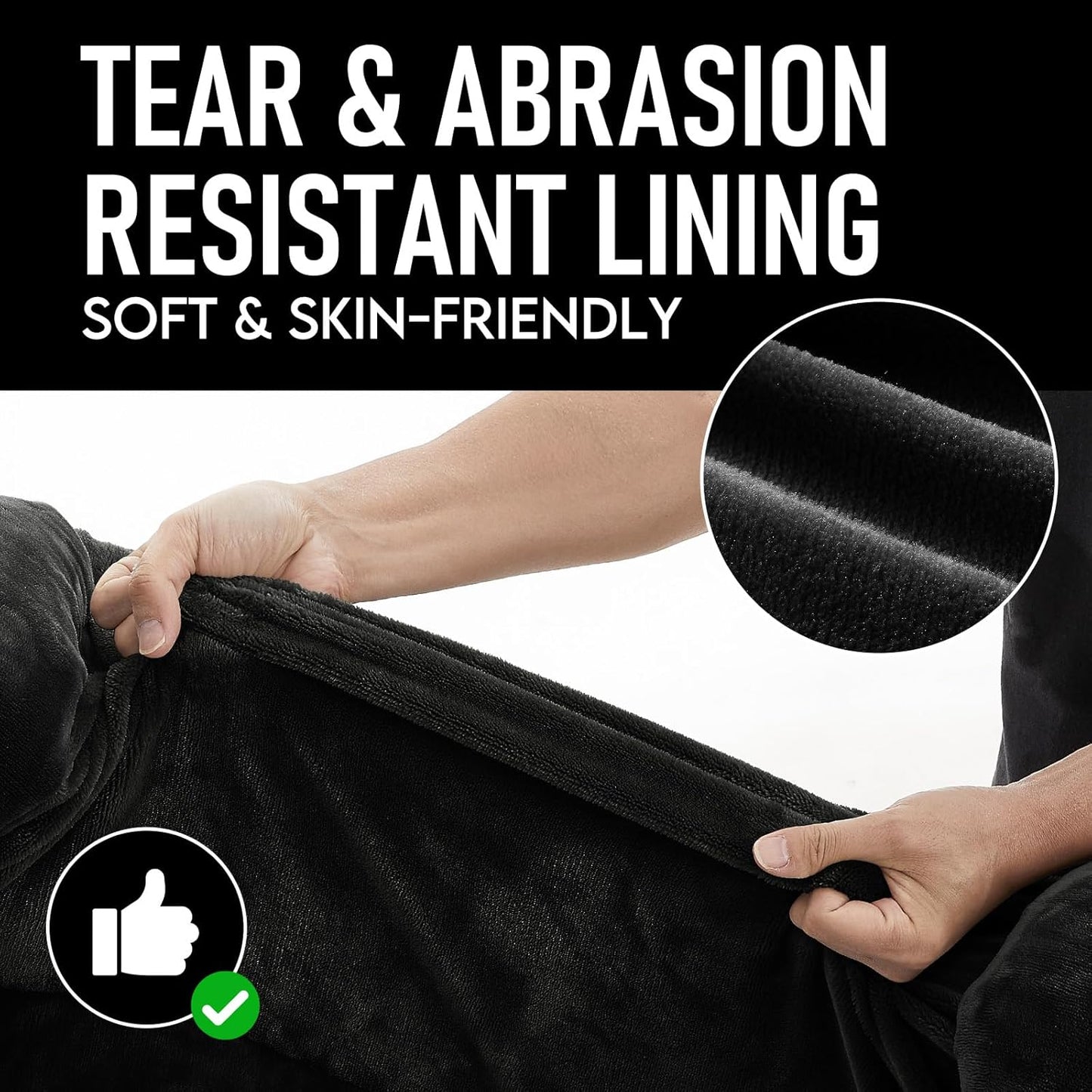 OhGeni Orthopedic Jumbo Dog Couch Pet Sofa XL Sized Cat Beds with Comfort Foam Support, Soft Comfortable Fabric, Machine Washable Waterproof Removable Cover, 42-Inch (Black)